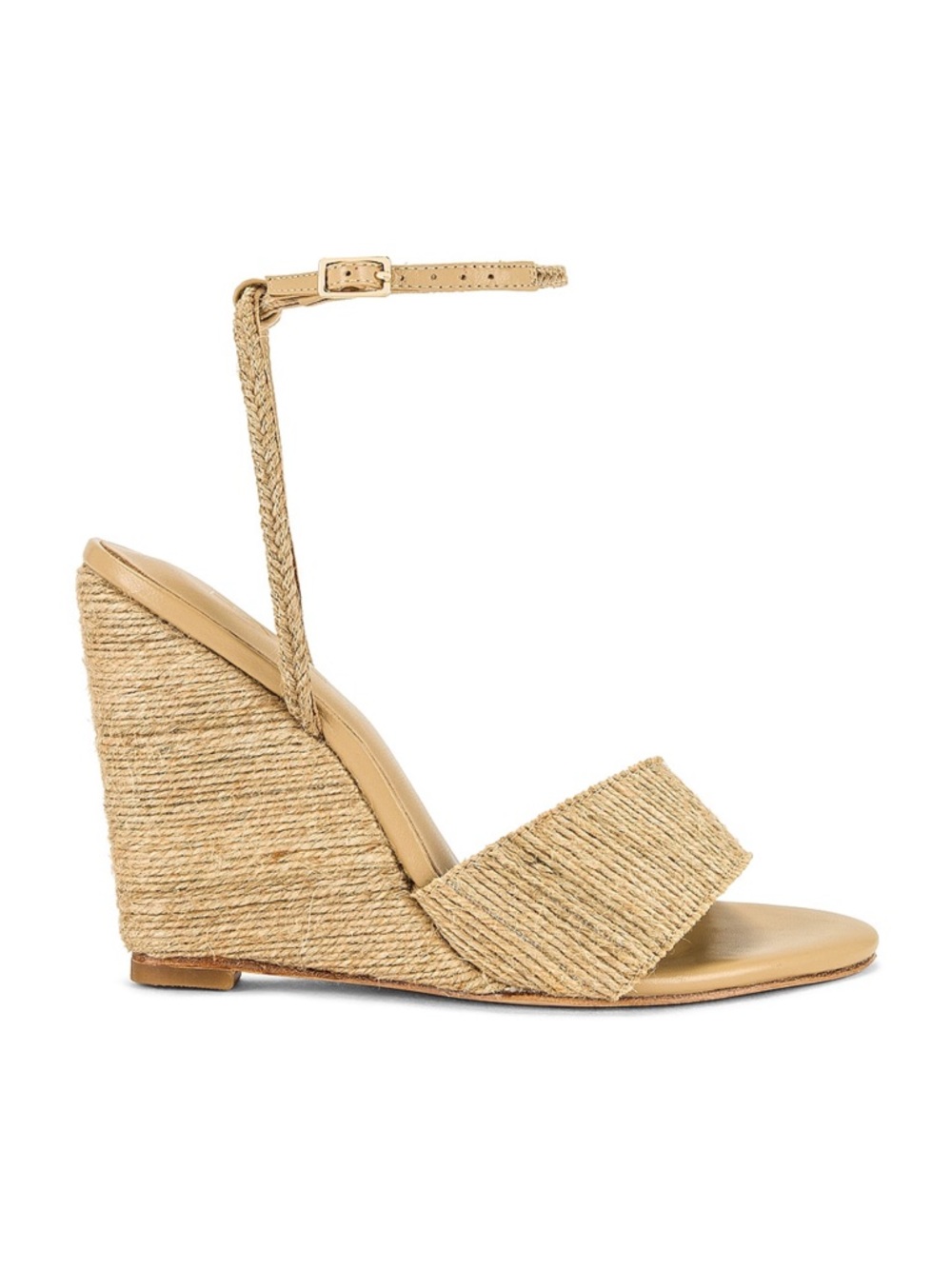 RAYE Bikini Wedge Sandals – Natural | Size 7